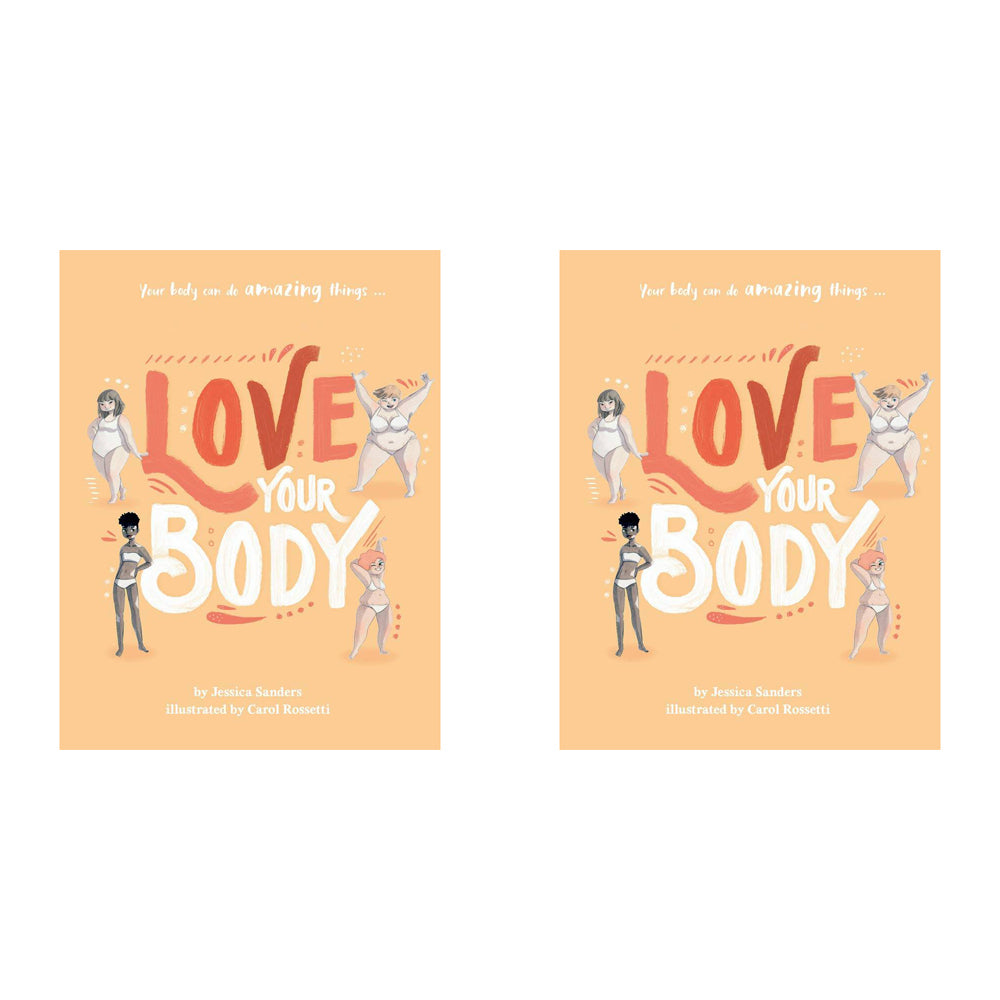 2PK Love Your Body Non-Fiction Kids Picture Book Paperback 5y+
