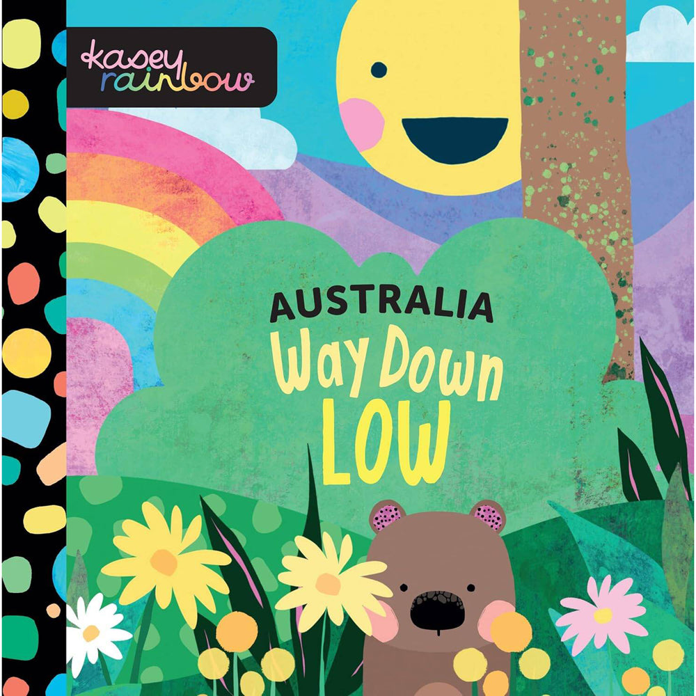 3PK Kasey Rainbow Way Down Low Kids Board Book 0-3y