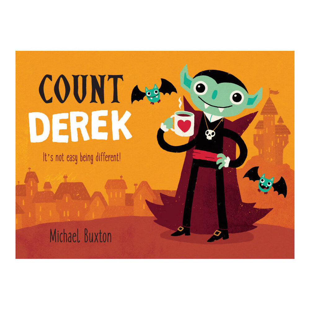 2PK Count Derek Kids Bedtime Story Picture Book 3-9y