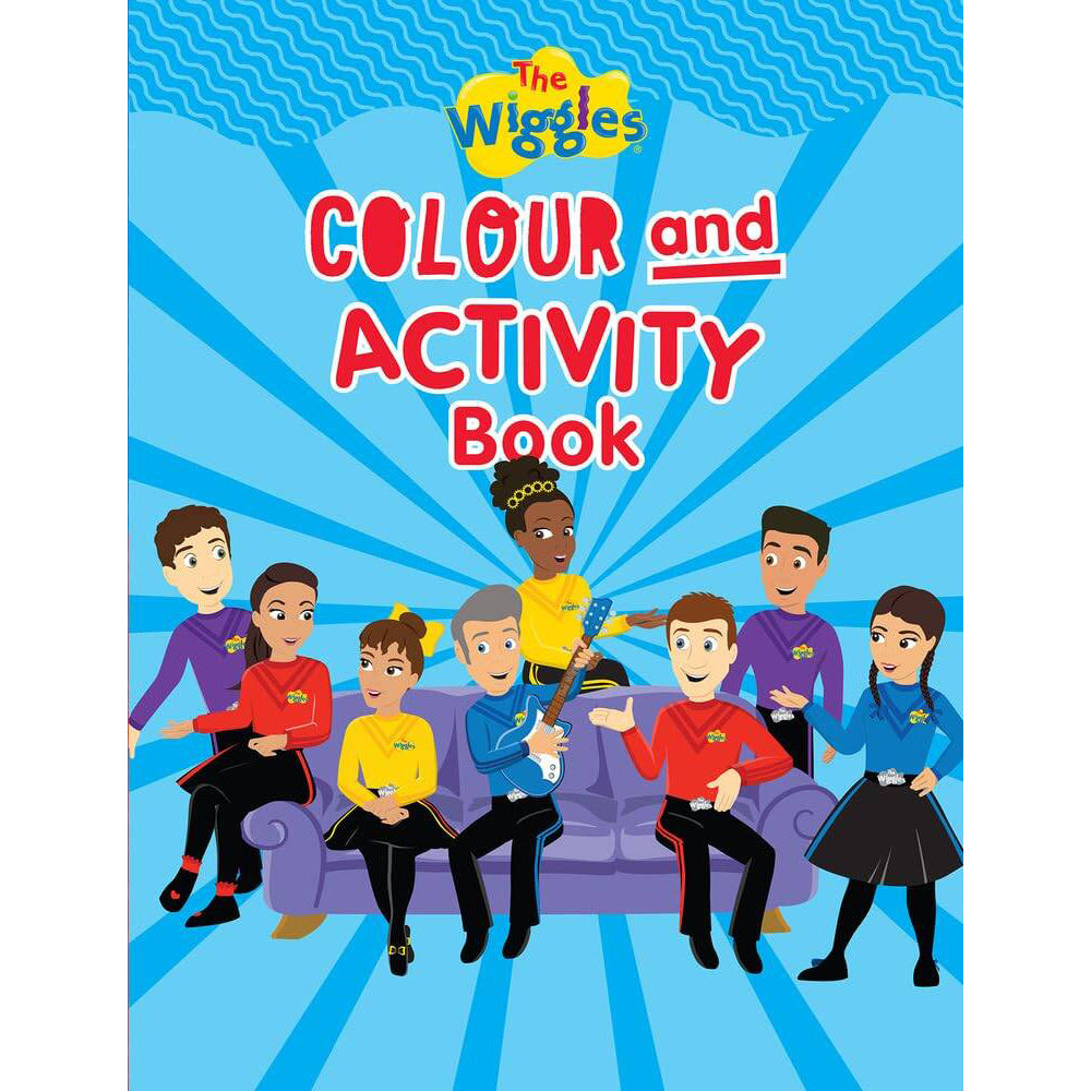 6PK The Wiggles Kids Colour & Activity Book 3-8y