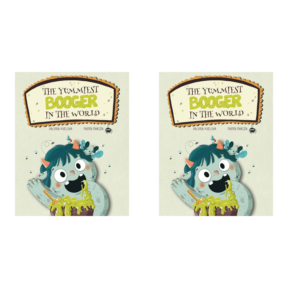 2PK The Yummiest Booger In The World Kids Picture Book 3-8y