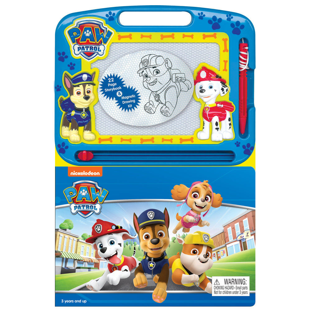 2PK Paw Patrol Learning Series Kids Drawing Pad w/ Book 3y+
