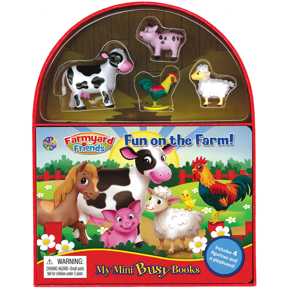 2PK Farm Mini Busy Kids/Children Educational Book 3y+