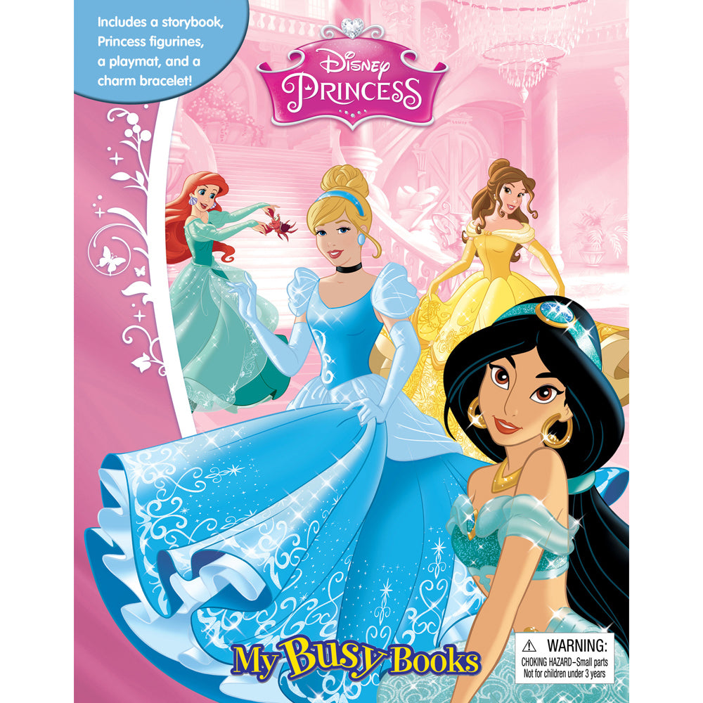 2PK Disney Princess My Busy Book Classic Kids Activity Kit 3y+