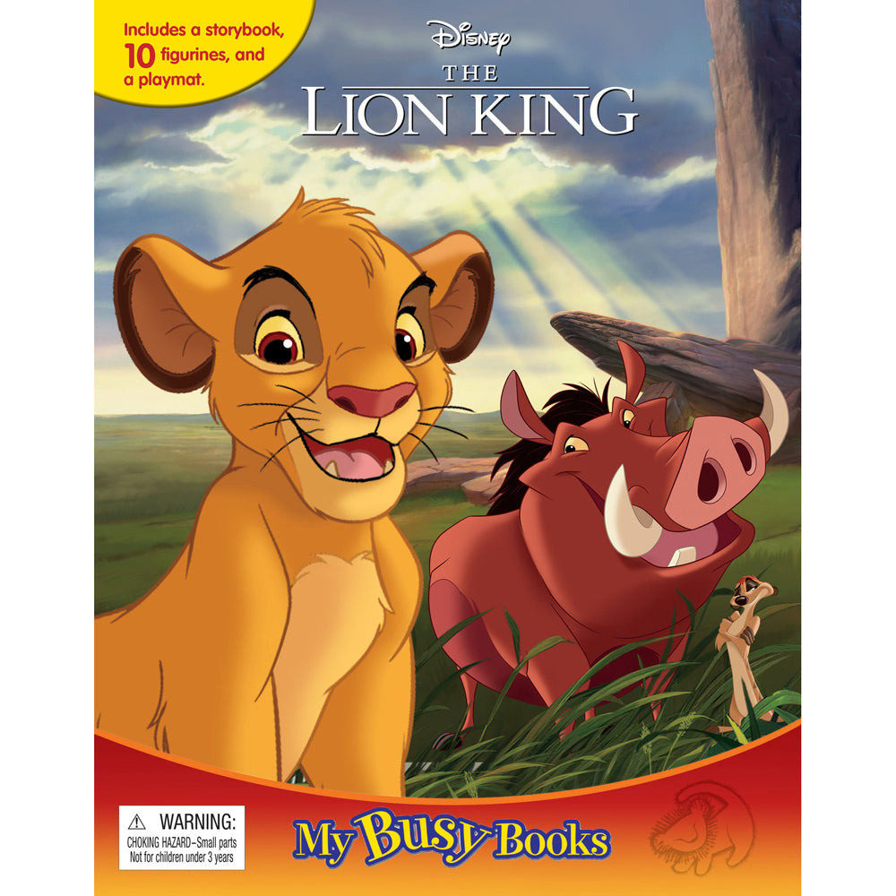 2PK Disney Lion King My Busy Book Kids Activity Kit 3y+