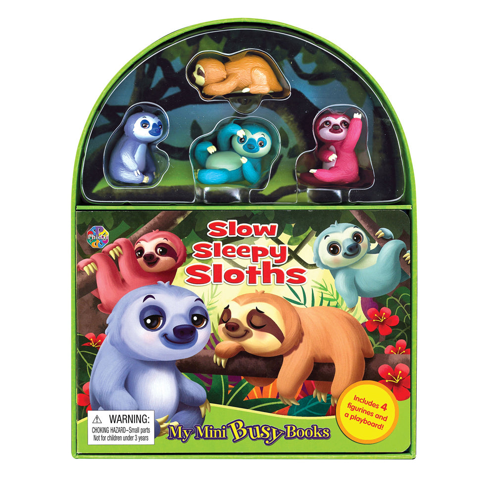 2PK Sloth My Mini Busy Kids/Children Educational Book 3y+