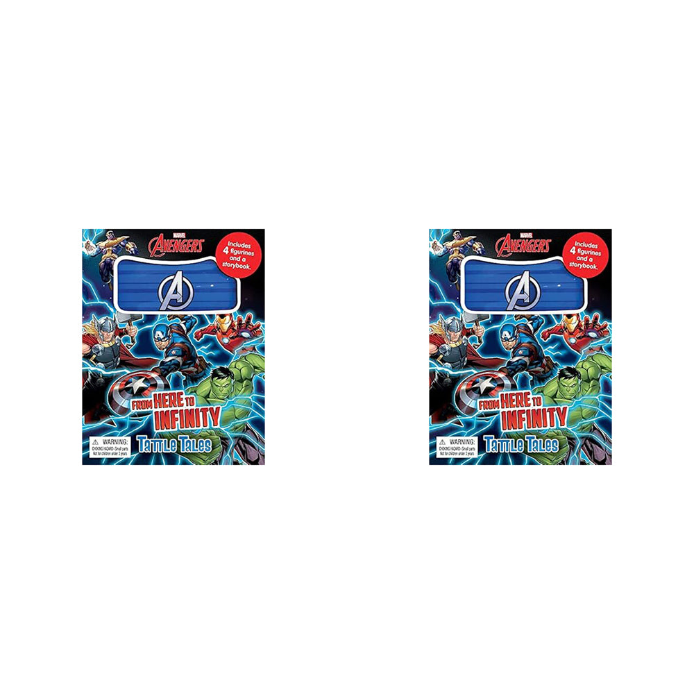 2PK Marvel Avengers Tattle Tales Kids/Children Storybook 3y+