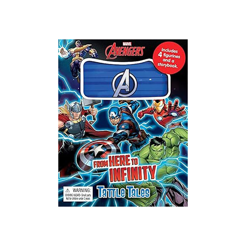 2PK Marvel Avengers Tattle Tales Kids/Children Storybook 3y+