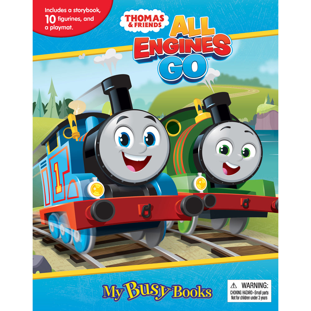 2PK Thomas All Engines Go New My Busy Books Kids Activity Kit 3y+