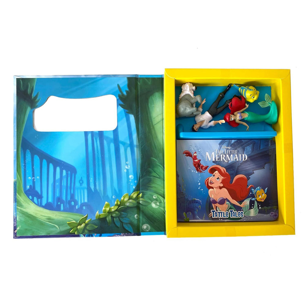 2PK Disney Little Mermaid Classic Tattle Tales Kids/Children Storybook 3y+