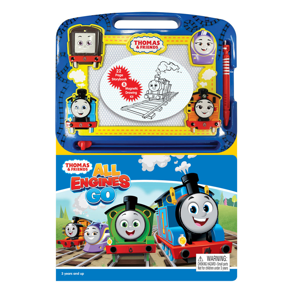 2PK Thomas On The Go New Learning Series Kids Drawing Pad w/ Book 3y+