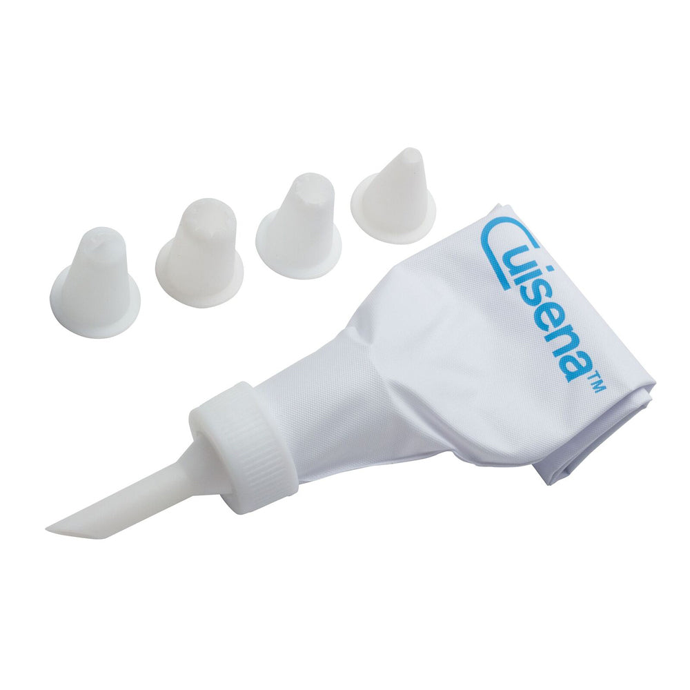 2x 5pc Cuisena Plastic Cake Decorator Nozzles Set Baking Accessory