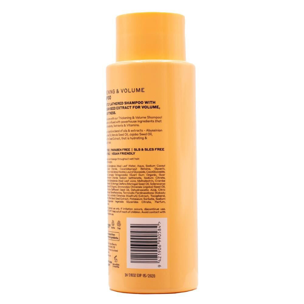 12PK Frula Skin Hair Thickening And Volume Shampoo 400ml Nourishing/Hydrating