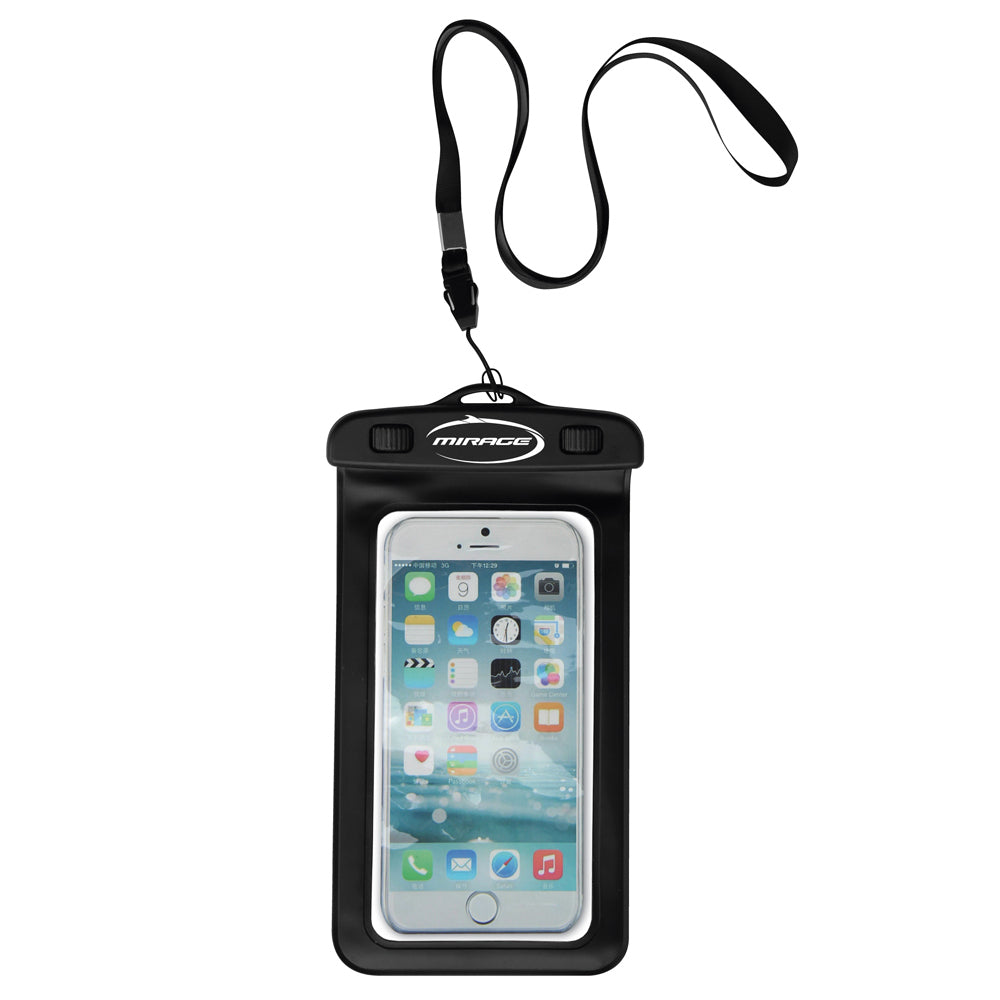 Mirage Waterproof Phone Pouch Black