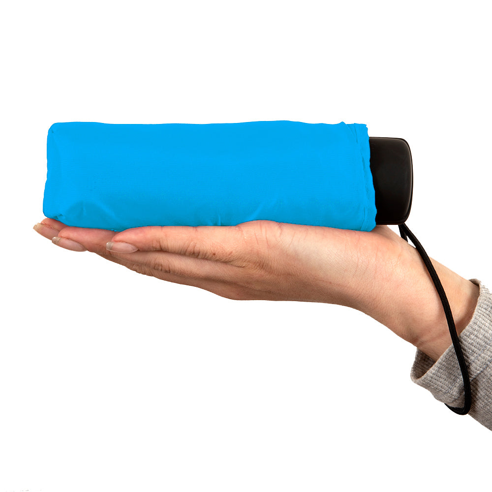 Clifton UPF50+ Super Micro Mini Folding Umbrella - Electric Blue