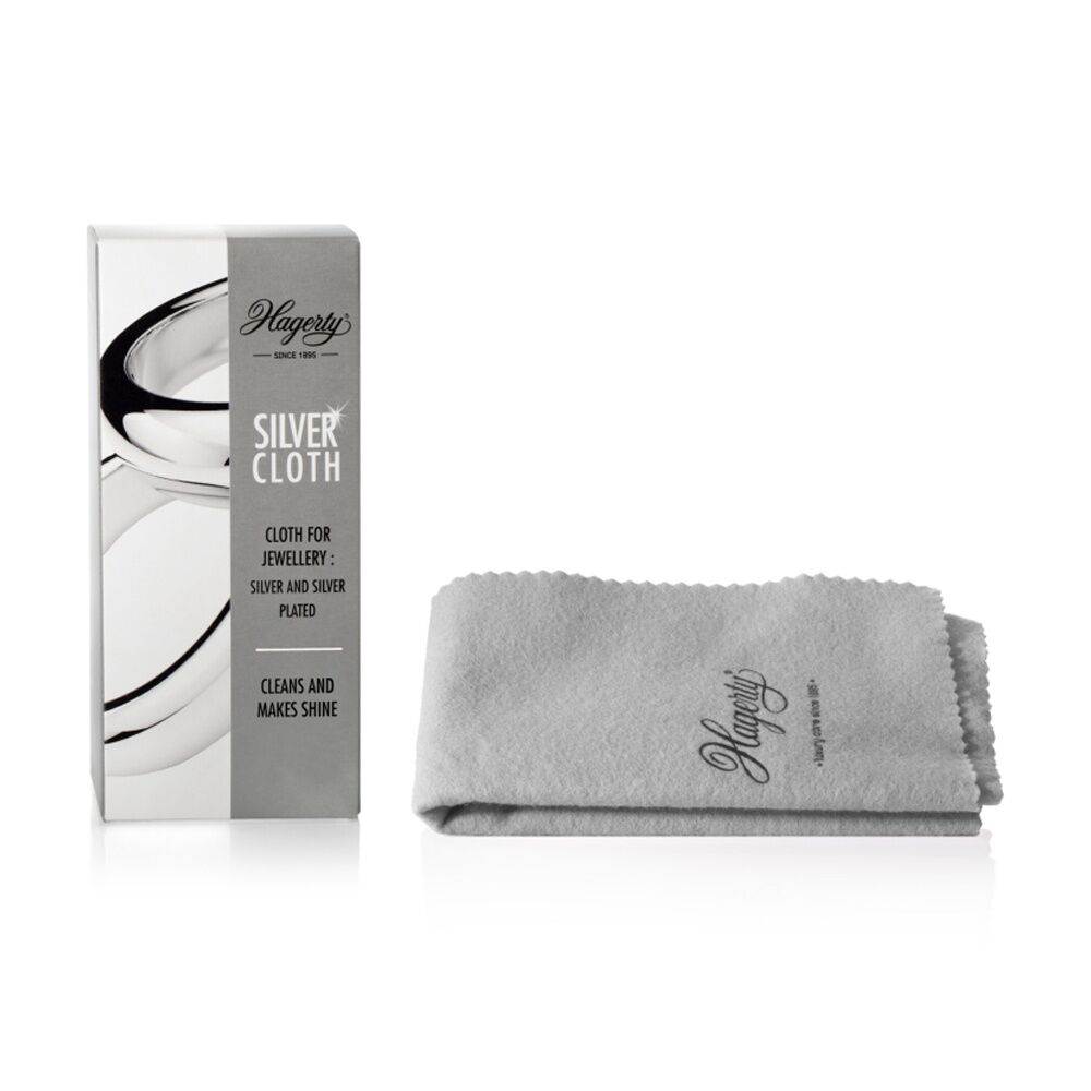 2PK Hagerty Silver Cleaning/Polishing Cloth Jewellery Care Accessory 30x24cm