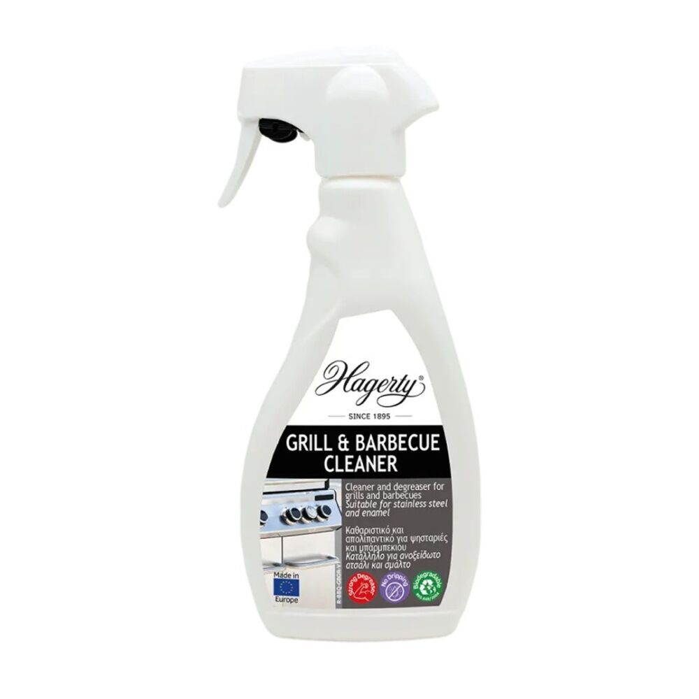 2PK Hagerty Grill & Barbecue Cleaner/Degreaser Spray BBQ Care Accessory 500ml
