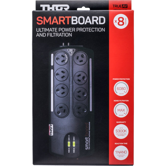 THOR SMART BOARD 8 ULTIMATEPOWER PROTECTION & FILTRATION
