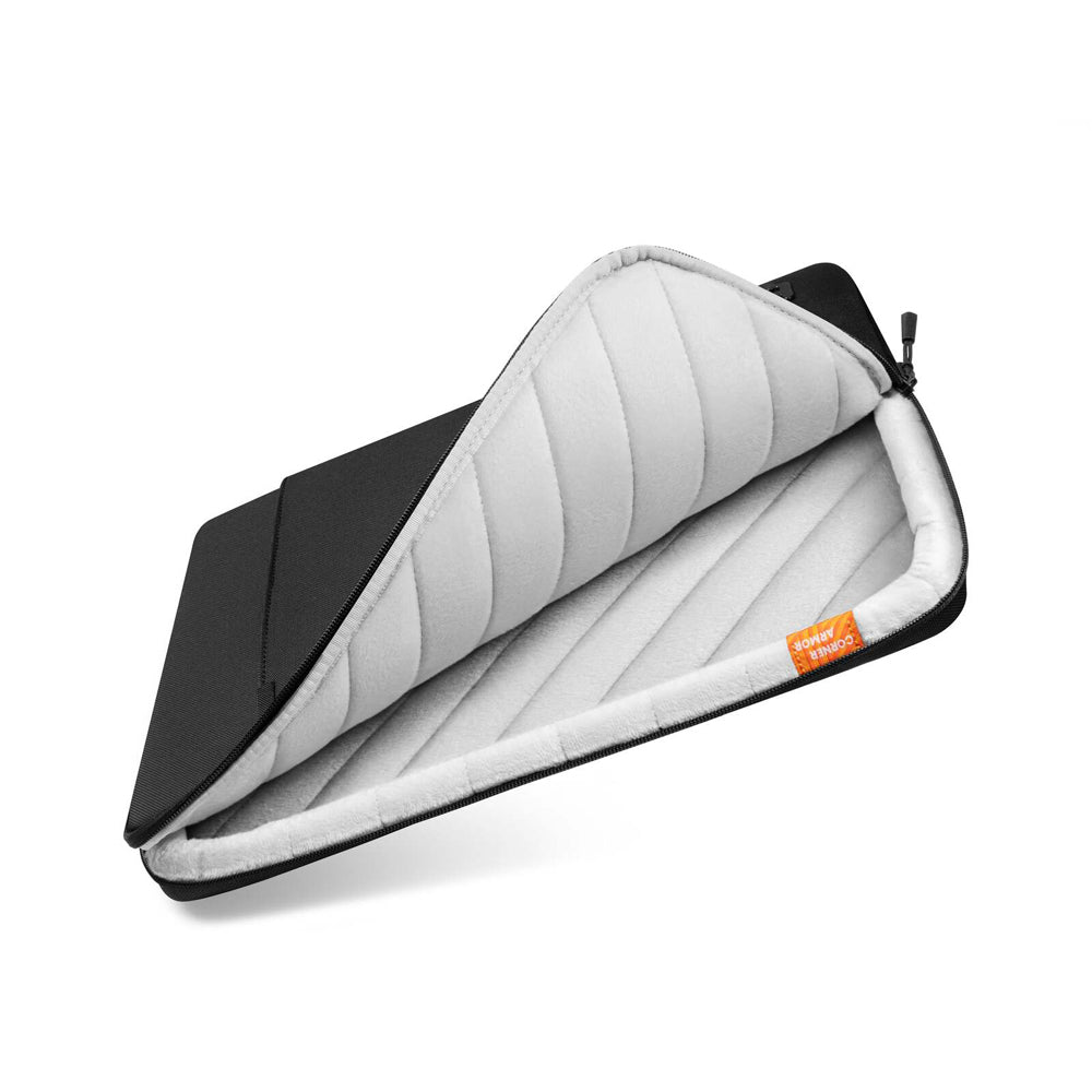 Tomtoc Defender Premium Laptop Sleeve/Cover 13in - Black