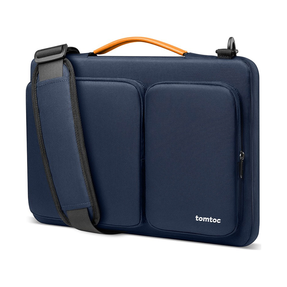 Tomtoc Defender-A42 Laptop Shoulder Bag For MacBook 14in Navy