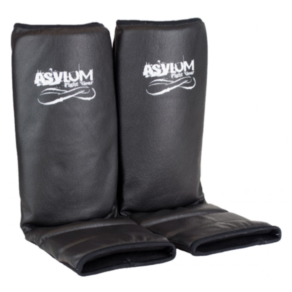 Asylum Medium MMA Shin Guards Black