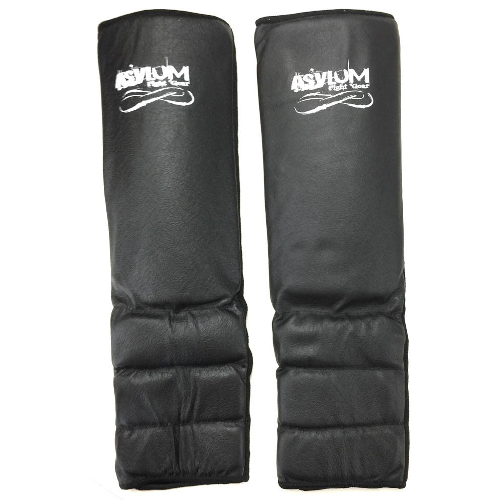 Asylum Large MMA Shin Guards Black