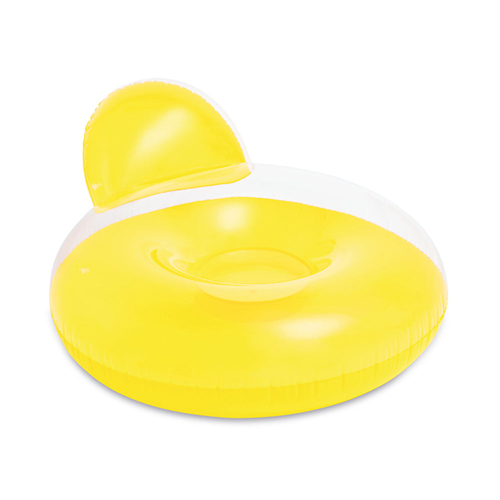 2PK Intex Pillow-Back Lounges Assorted Inflatable Kids Floats 14Y+