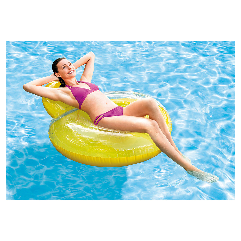Intex Pillow-Back Lounges Assorted Inflatable Kids Floats 14Y+