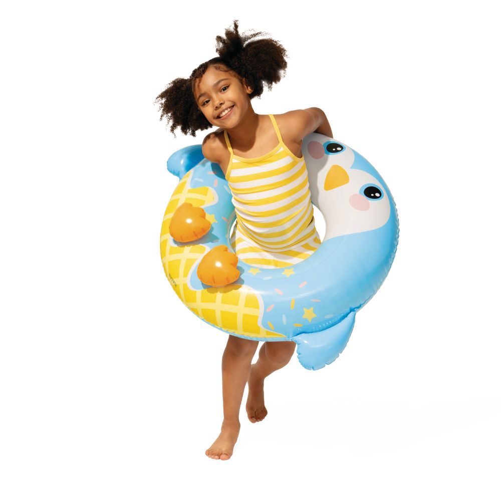 2PK Intex Cute Animal Inflatable Tubes Float Assorted 76cm