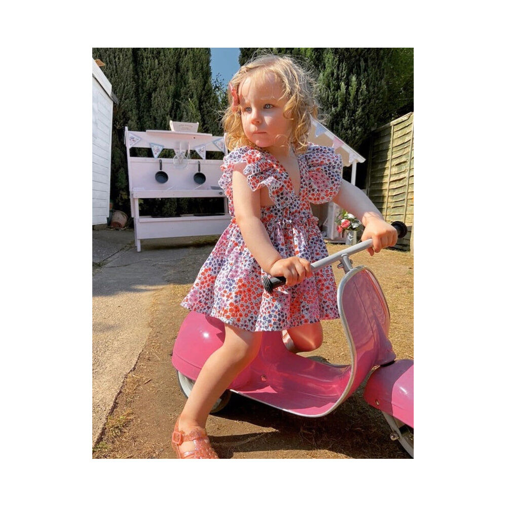 Ambosstoys Primo Ride-On Toy Classic Pink Scooter 3-Wheel Kids/Children - 3y+
