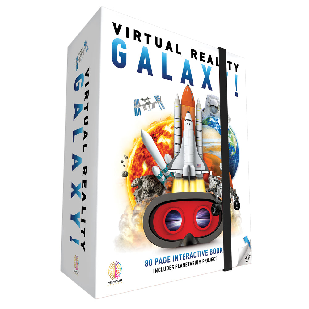 Abacus VR Gift Box Galaxy Kids Craft w/ Interactive Book Set 8y+
