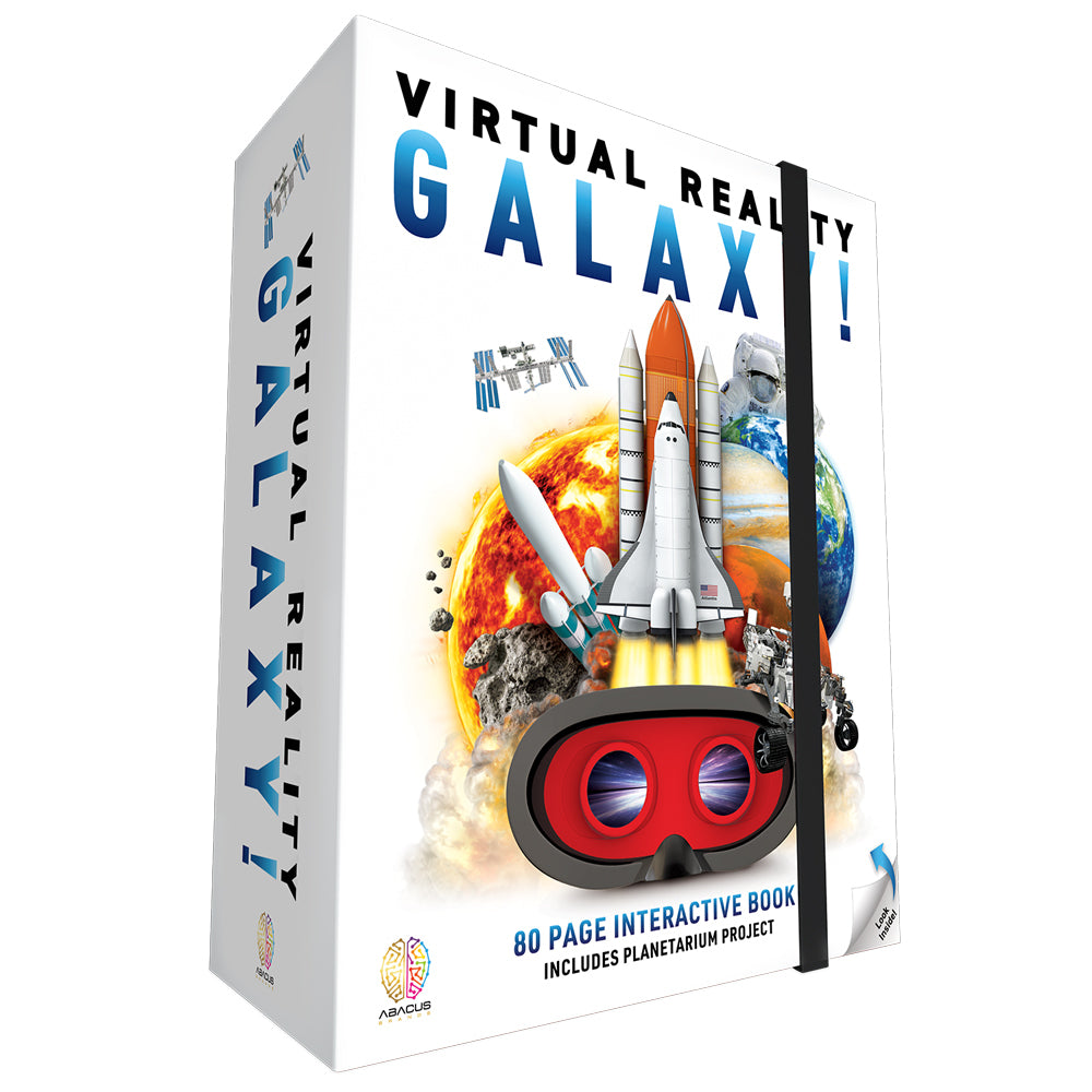 Abacus VR Gift Box Galaxy Kids Craft w/ Interactive Book Set 8y+