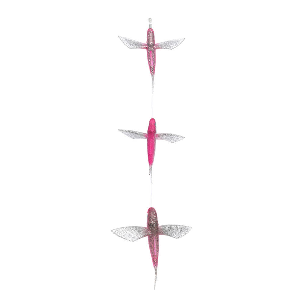 2PK Sea Pro Daisy Chain 3 Bird 36x31.5cm - Pink 1 Large & 2 Small
