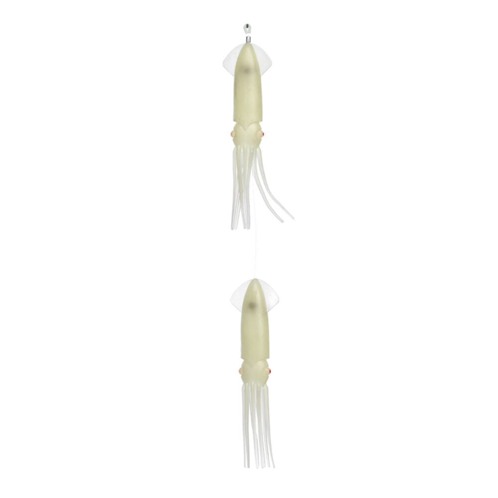 Sea Pro 2 Squid Daisy Chain Offshore Trolling Lure 25.5x12cm - Lumo