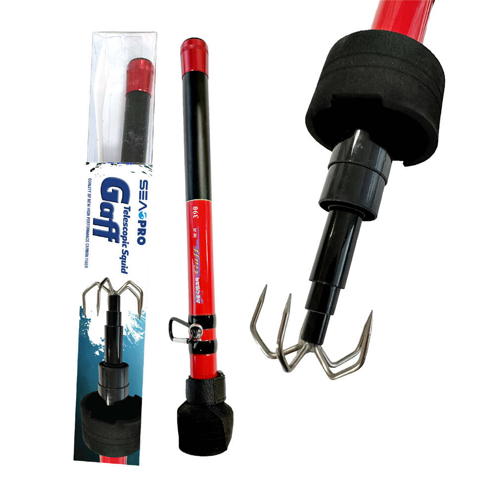 Sea Pro Portable/Retractable Telescopic Squid Gaff/Hook
