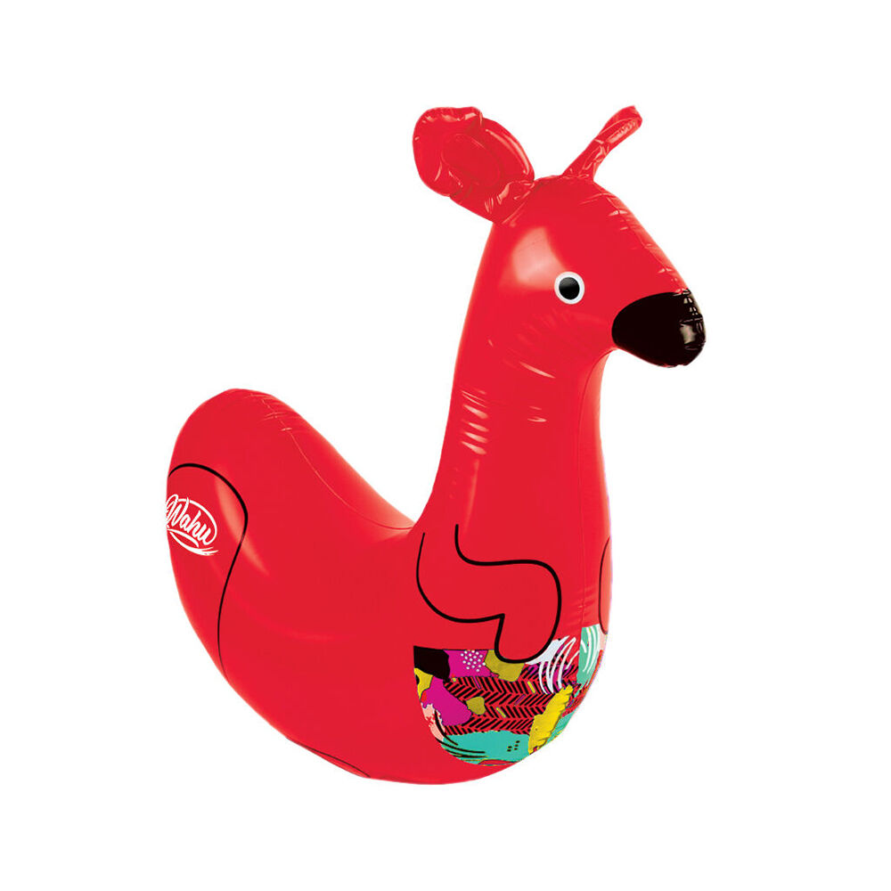 Wahu Pool Pets Kanga Racer Inflatable Float Ride-On Toy 6y+ 90cm Assorted