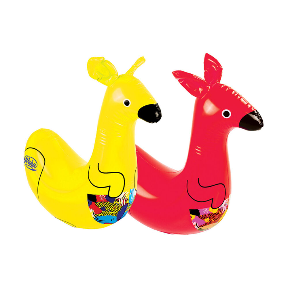 Wahu Pool Pets Kanga Racer Inflatable Float Ride-On Toy 6y+ 90cm Assorted