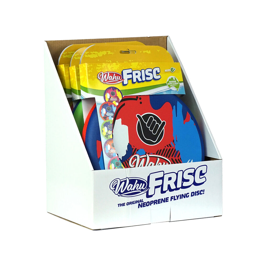 Wahu Frisc Waterproof Neoprene Flying Disc Outdoor Toy Kids 6y+ Assorted