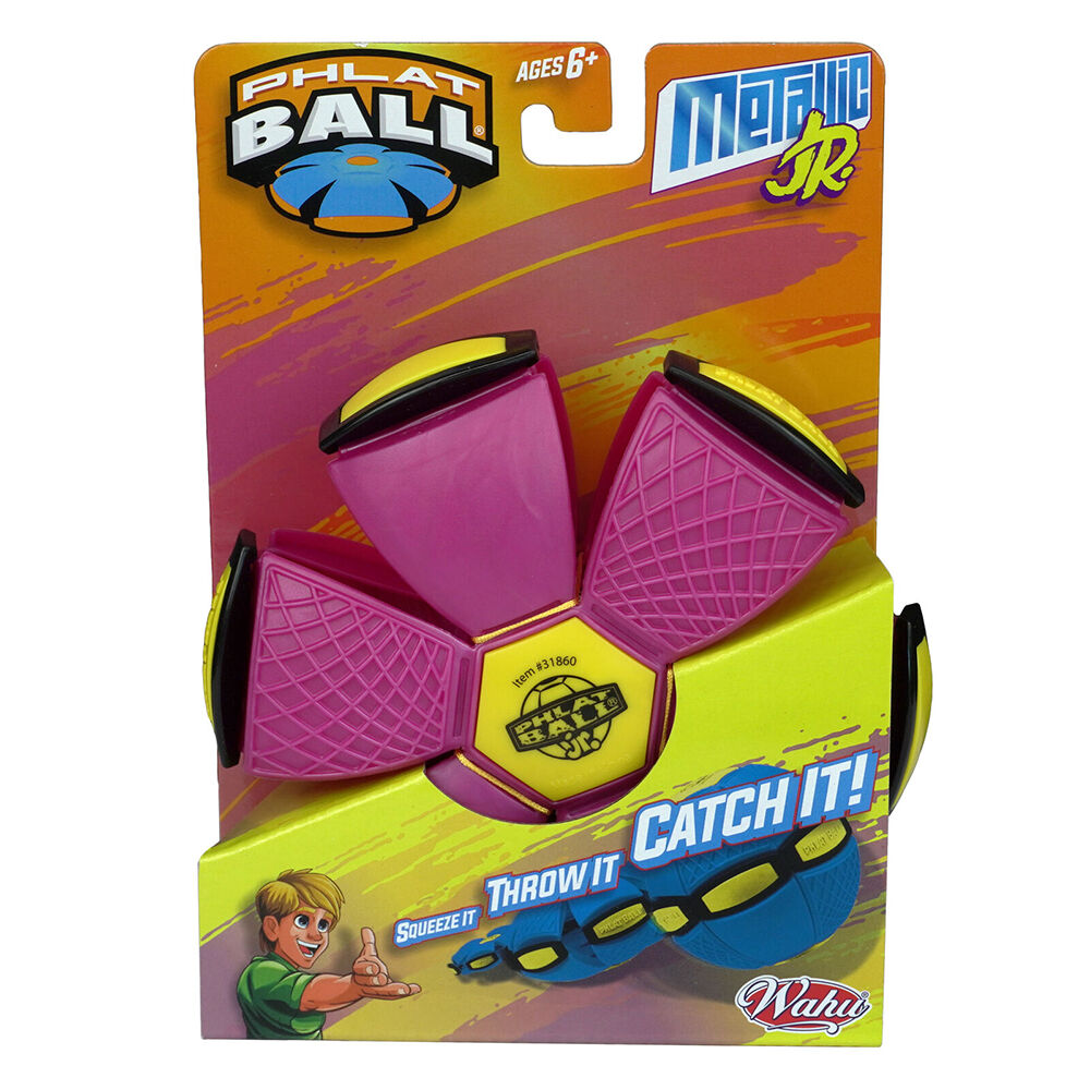 Wahu Phlat Ball Jnr Transform Disc to Pop-up Outdoor Toy Kids 5y+ Assorted