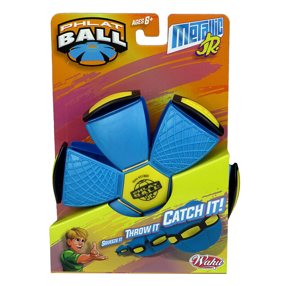 Wahu Phlat Ball Jnr Transform Disc to Pop-up Outdoor Toy Kids 5y+ Assorted