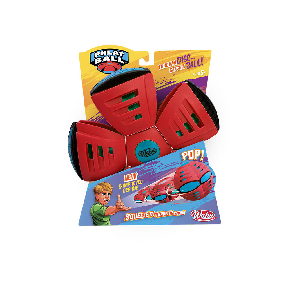 Wahu Phlat Ball Classic Disc to Transformation Flying Toy Kids 5y+ Assorted