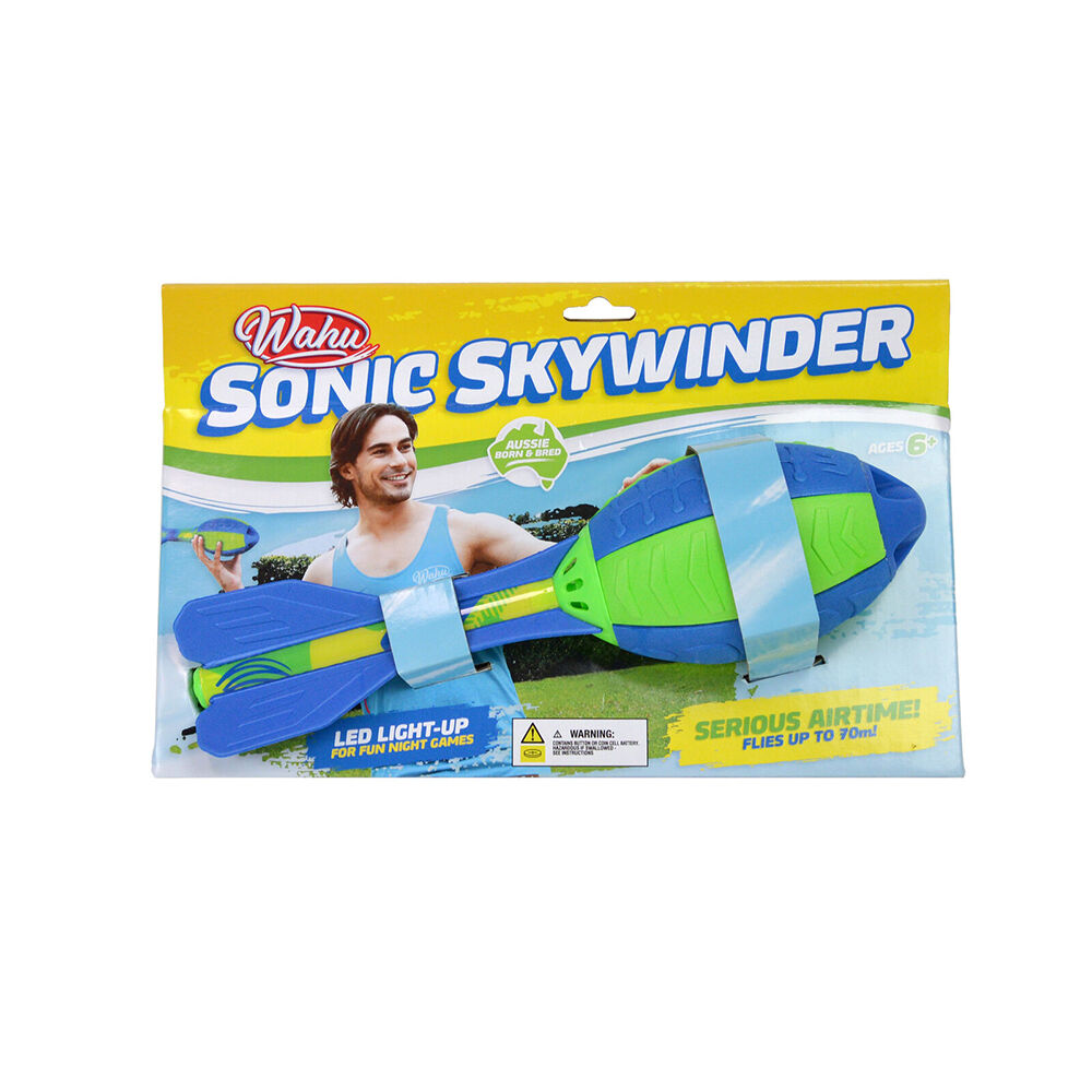 Wahu Light-Up Sonic Skywinder LED Rocket Outdoor Throwing Toy Kids 6y+