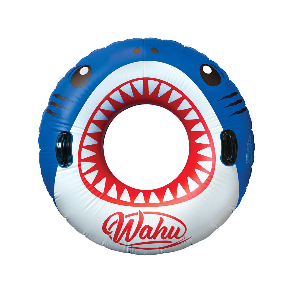 Wahu The Big O Shark Inflatable Pool Ring/Floating Aid Outdoor Toy 6y+ 1.2m Wide