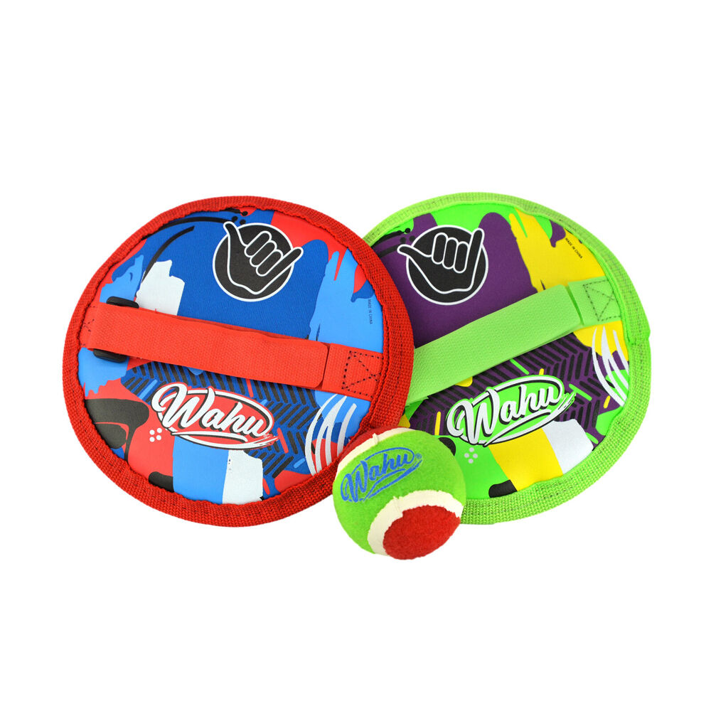 Wahu Pool Grip Ball Waterproof Neoprene Kids Swimming Toy w/2 Pads 1 6y+