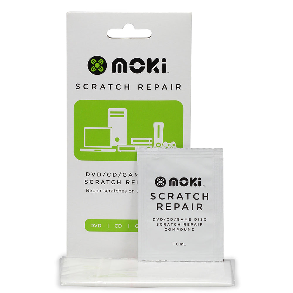 Moki DVD/CD Game Disc Scratch Repair Kit