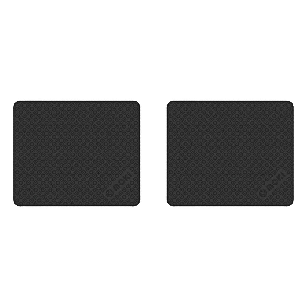 2PK Moki Gaming/Office Mouse Pad Large Non-Slip 32x27cm - Black