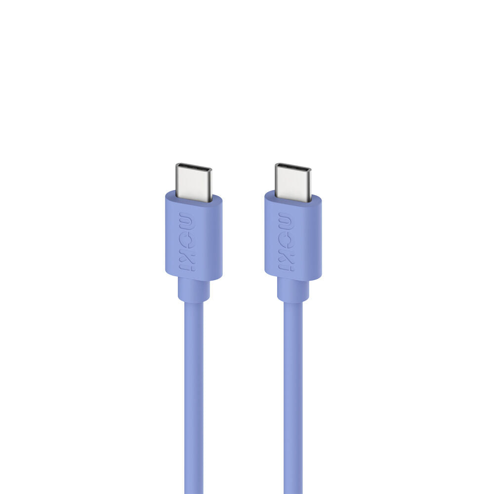 3PK Moki USB-C to USB-C SynCharge Cable 1M iPhone/Android Ultra Blue