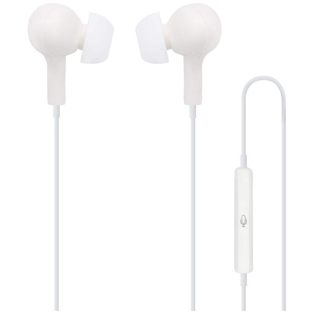 Moki Wired USB-C Connect Inner Ear Earphones W/ Mic & Control White