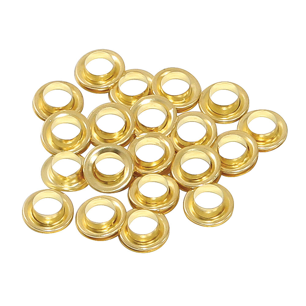 200pc OZtrail Tent & Tarp Eyelets Brass Camping/Hiking Accessory
