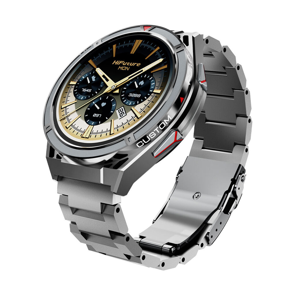 HiFuture ACTIVE GPS Bluetooth Android/IOS Smartwatch 1.43 In - Silver